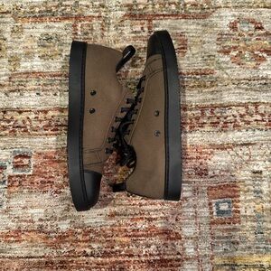 Men's Brown High-Top Sneakers